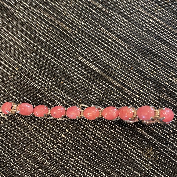 Elegant bracelet of Rhodochrosite from Argentina - Picture 2 of 2